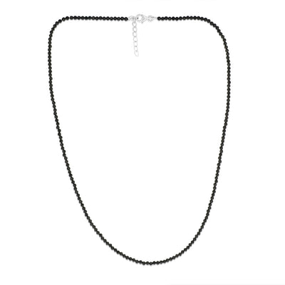 Black Spinel Pear Shaped in Sterling Silver