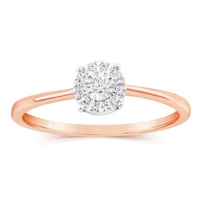Luminesce Lab Grown 13 Diamonds in Sterling Silver