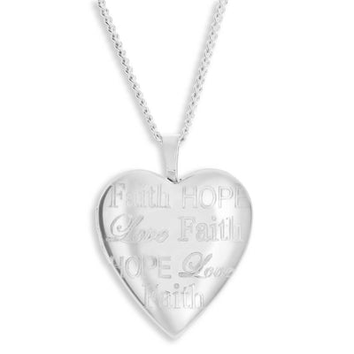 Sterling Silver Heart Shape