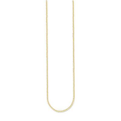 Gold Plated Sterling Silver Thomas Sabo Charm Club Fine Link 45-50cm