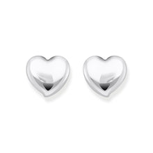 Load image into Gallery viewer, Thomas Sabo Sterling Silver Bold Heart Stud Earrings