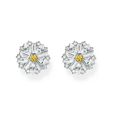Thomas Sabo Blooming Skies Large Daisy CZ Earrings