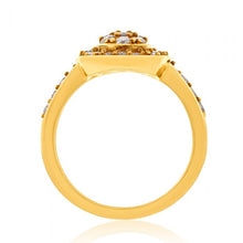 Load image into Gallery viewer, 1 Carat Diamond Ring In Gold Plated Sterling Silver