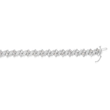 Load image into Gallery viewer, Sterling Silver 1 Carat Diamond 20cm Bracelet