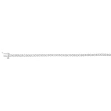 Load image into Gallery viewer, Sterling Silver Diamond Bracelet with Length 18CM