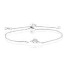 Load image into Gallery viewer, 24 Diamonds Fancy Bracelet in Sterling Silver