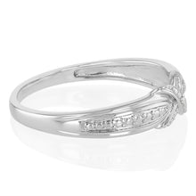 Load image into Gallery viewer, 1 Diamond Dress Ring in Sterling Silver