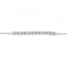 Load image into Gallery viewer, 1/6 Carat Diamond Fancy Bracelet in Sterling Silver