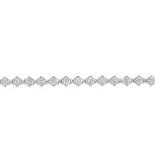 Load image into Gallery viewer, 0.95 Carat Diamond Bracelet in Sterling Silver