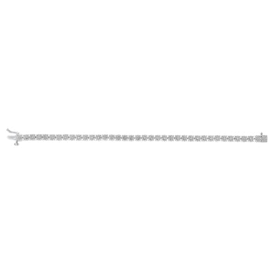 1/5 Carat Diamond 18cm Tennis Bracelet  in Sterling Silver