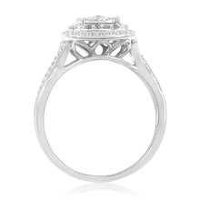 Load image into Gallery viewer, Luminesce Lab Grown Diamond Silver 1/4 Carat Dress Ring