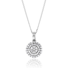 Load image into Gallery viewer, Luminesce Lab Grown Diamond 1/4 Carat Silver Pendant