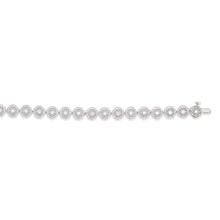 Load image into Gallery viewer, 1/2 Carat Luminesce Lab Grown Diamond Silver Tennis Bracelet 18.4cm Length