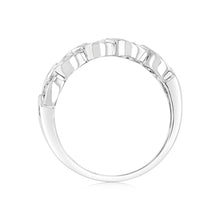 Load image into Gallery viewer, Luminesce Lab Grown 5 Diamonds Ring in Sterling Silver