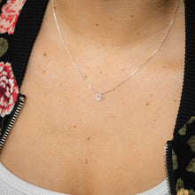Load image into Gallery viewer, Luminesce Lab Grown Diamond "C" Pendant on Adjustable 40-45cm Chain Set in Sterling Silver