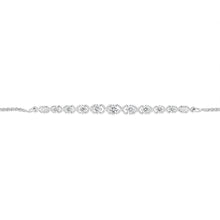 Load image into Gallery viewer, Luminesce Lab Grown 1/2 Carat Diamond Bracelet in Sterling Silver