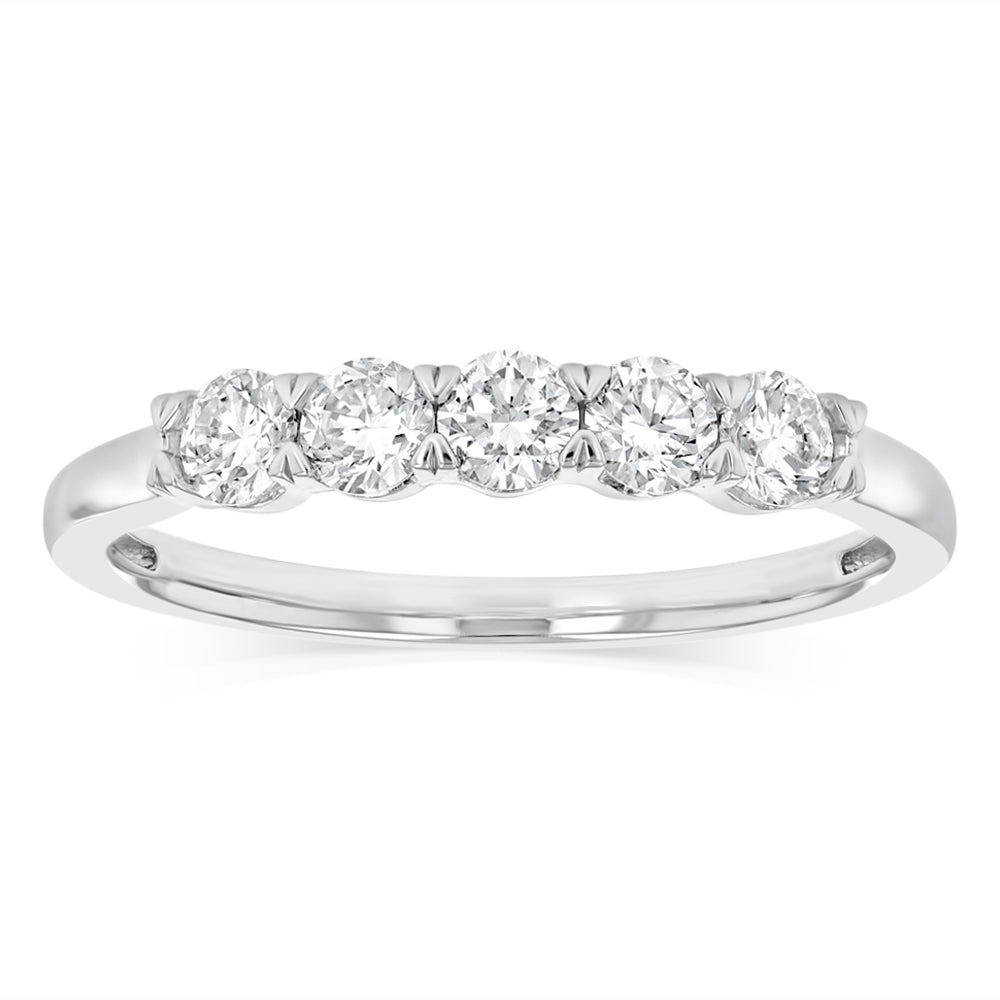 Luminesce Lab Grown 1/4 Carat Eternity Ring in Sterling Silver