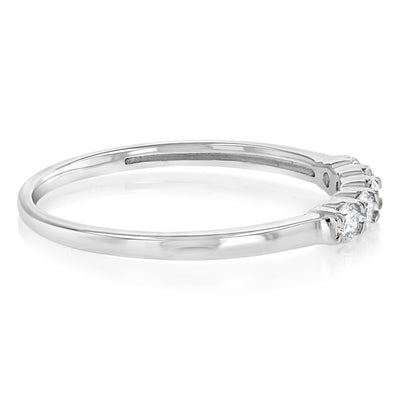 Luminesce Lab Grown 1/2 Carat Eternity Ring in Sterling Silver