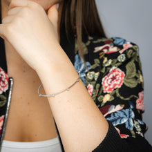 Load image into Gallery viewer, Luminesce Lab Grown 0.23 Carats Diamond Bangle in Sterling Silver