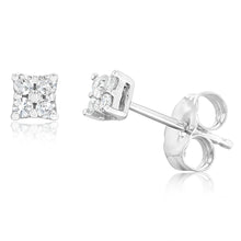 Load image into Gallery viewer, Luminesce Lab Grown Diamond Earring in Sterling Silver