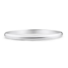 Load image into Gallery viewer, Solid Sterling Silver Plain 6mm Golf 70mm Bangle