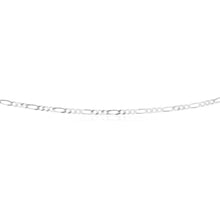 Load image into Gallery viewer, Sterling Silver Figaro 1:3 40cm Chain