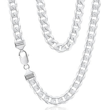 Load image into Gallery viewer, Sterling Silver 250 Gauge Diamond Cut 55cm Curb Chain