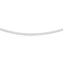 Load image into Gallery viewer, Sterling Silver 120 Gauge Diamond Cut 50cm Curb Chain