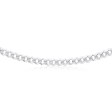 Load image into Gallery viewer, Sterling Silver 200 Gauge Diamond Cut 70cm Curb Chain