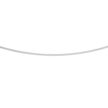 Load image into Gallery viewer, Sterling Silver Unisex Curb 50 Gauge 45cm Chain