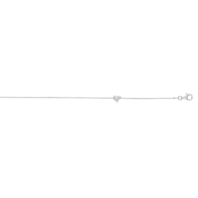 Sterling Silver Snake Anklet