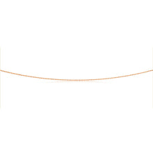 Load image into Gallery viewer, Rose Gold Plated Sterling Silver Ball Chain