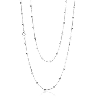 Sterling Silver 80cm Ball Chain