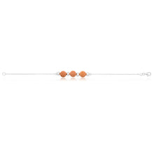 Load image into Gallery viewer, Gold Plated Sterling Silver Stardust Ball Fancy 19cm Bracelet