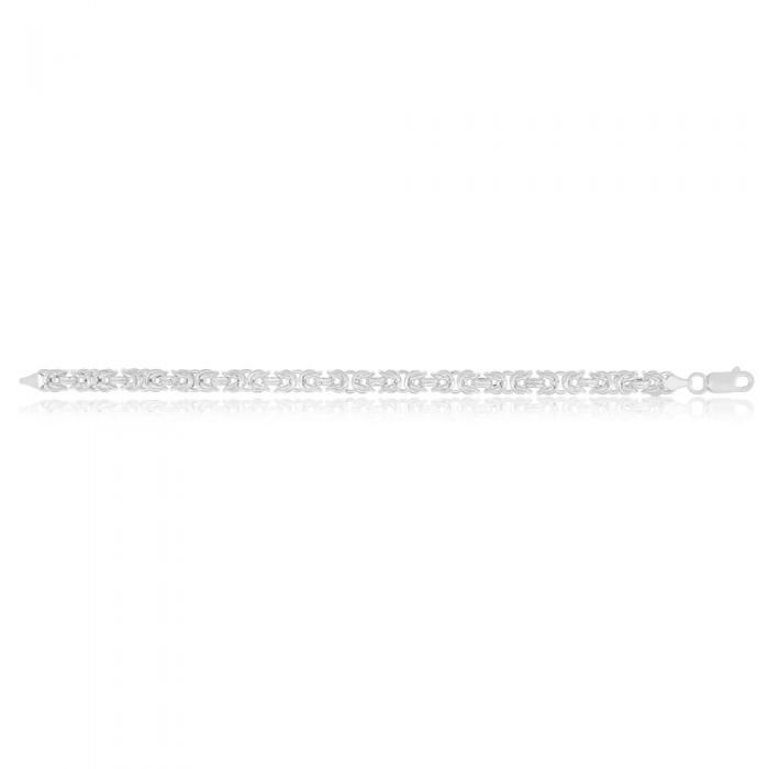 Sterling Silver Byzantine Bracelet