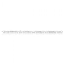 Load image into Gallery viewer, Sterling Silver Byzantine Bracelet