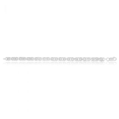 Sterling Silver Byzantine Bracelet