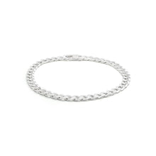 Load image into Gallery viewer, Sterling Silver 150 Gauge Curb Bracelet 21cm