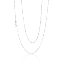 Load image into Gallery viewer, Sterling Silver 45cm Figaro 1:3 Chain