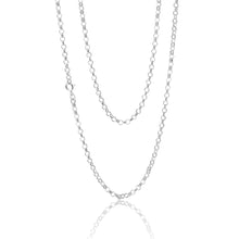 Load image into Gallery viewer, Sterling Silver 70 Gauge 70cm Belcher Chain