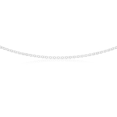 Sterling Silver 55cm 70 Gauge Belcher Chain