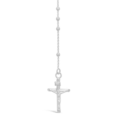 Rosary Bead 45cm Chain with Cross