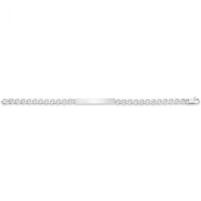 Sterling Silver 20.5cm Anchor ID Bracelet