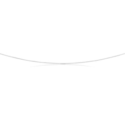 Sterling Silver 45cm 70 Gauge Box Chain