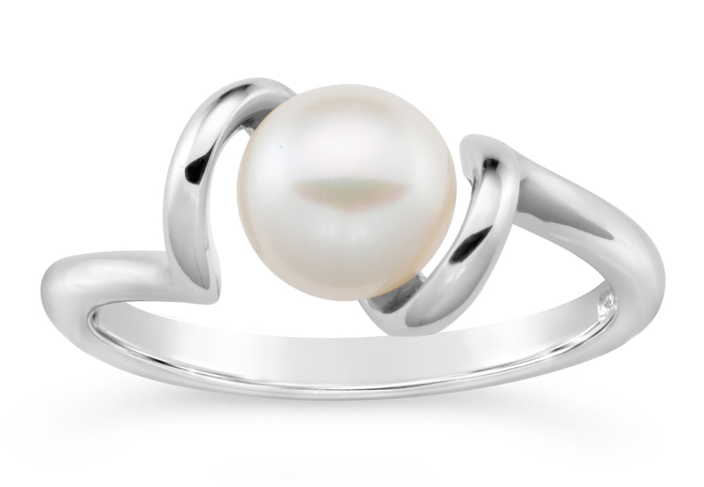 Sterling Silver Freshwater Pearl Ring