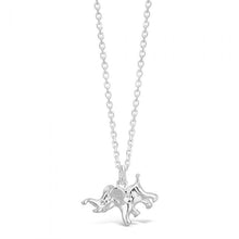 Load image into Gallery viewer, Sterling Silver 45cm Elephant Necklet