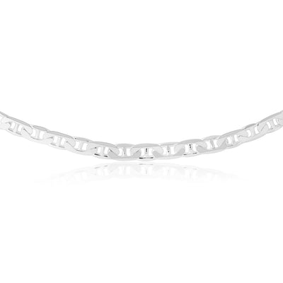 45cm Sterling Silver 200 Gauge Anchor Chain