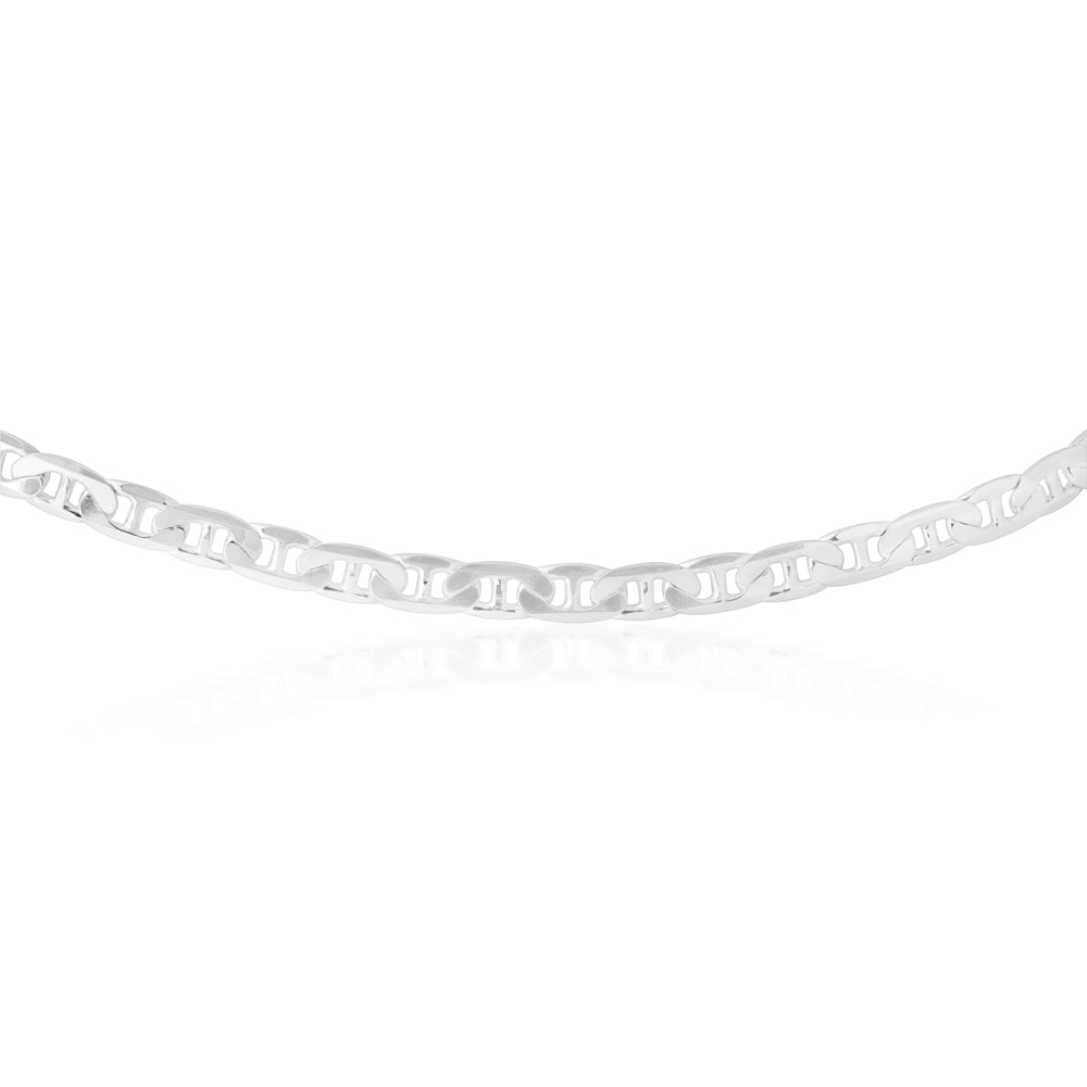 55cm Sterling Silver 200 Gauge Anchor Chain