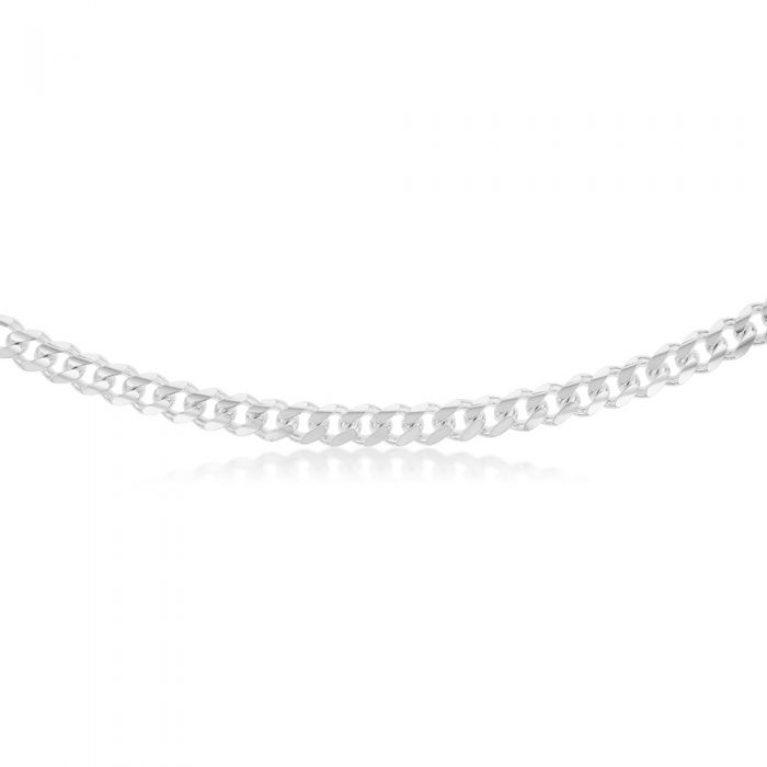 55cm Sterling Silver Curb Chain