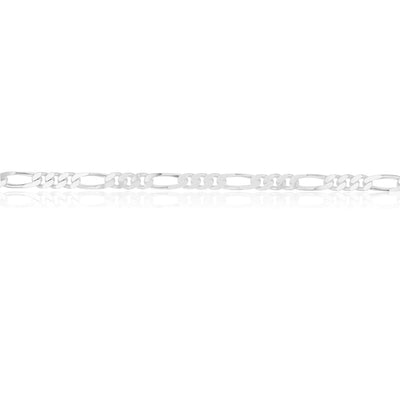 50cm Sterling Silver Figaro 1:3 Chain